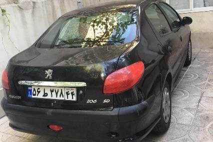 خودرو پژو 206 SD V20 1386